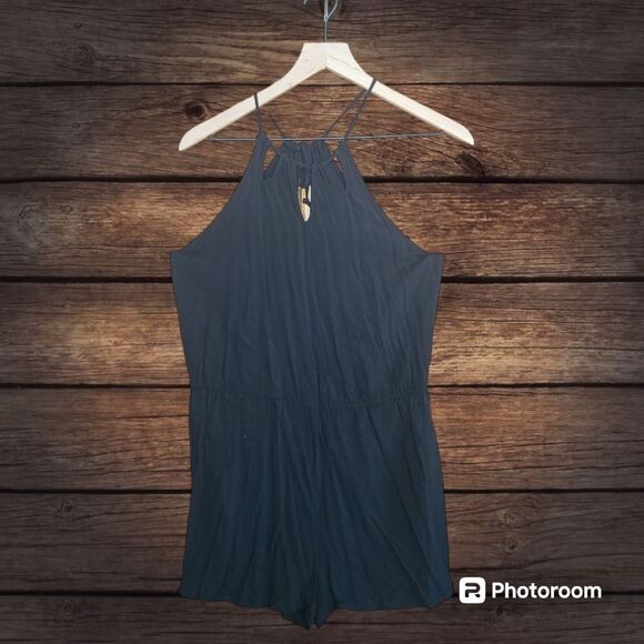 Aeropostale Pants - Aeropostale Halter Romper Size L